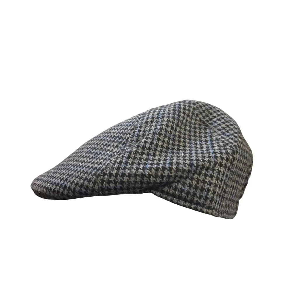 Mens Plaid Flat Cap Newsboy Hat Houndstooth Pattern‎ One Size Disney